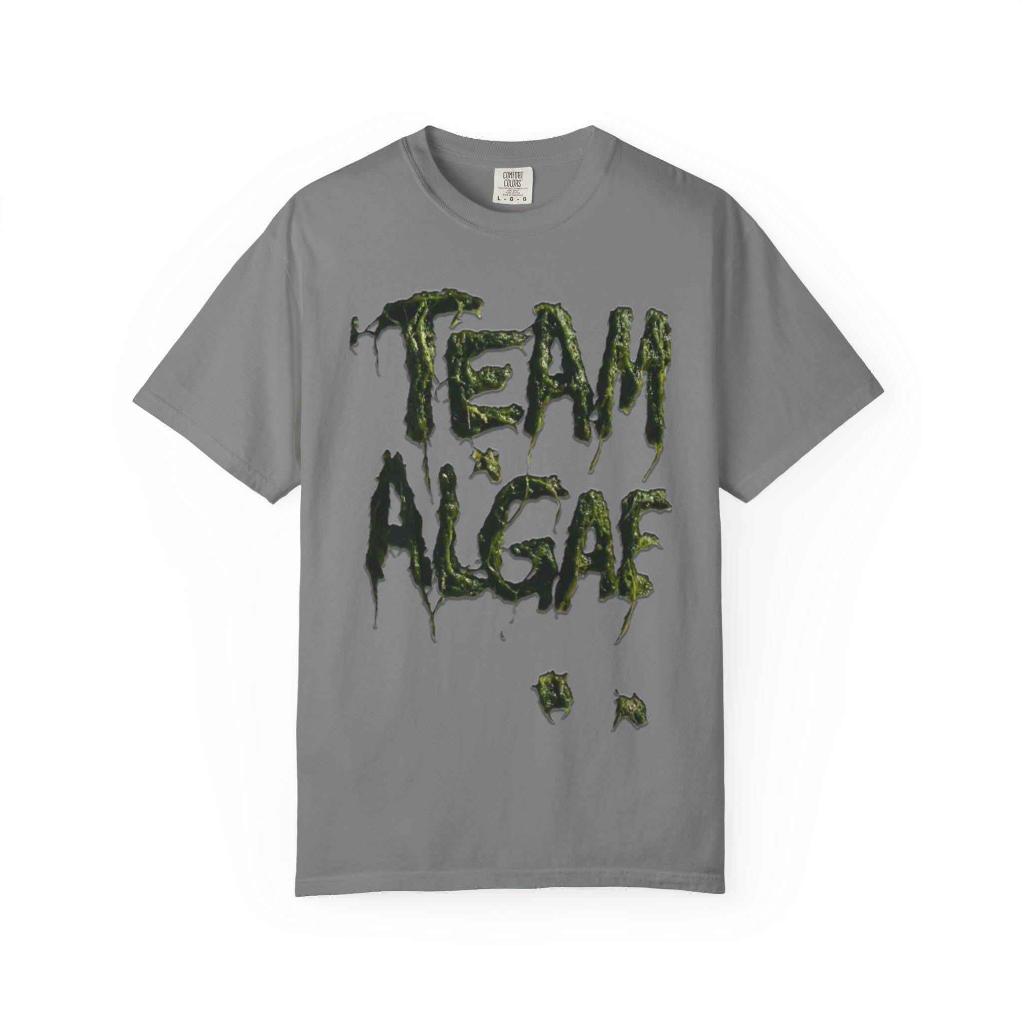 Team Algae T-shirt | Algae Drip Graphic Tee, Nature Inspired