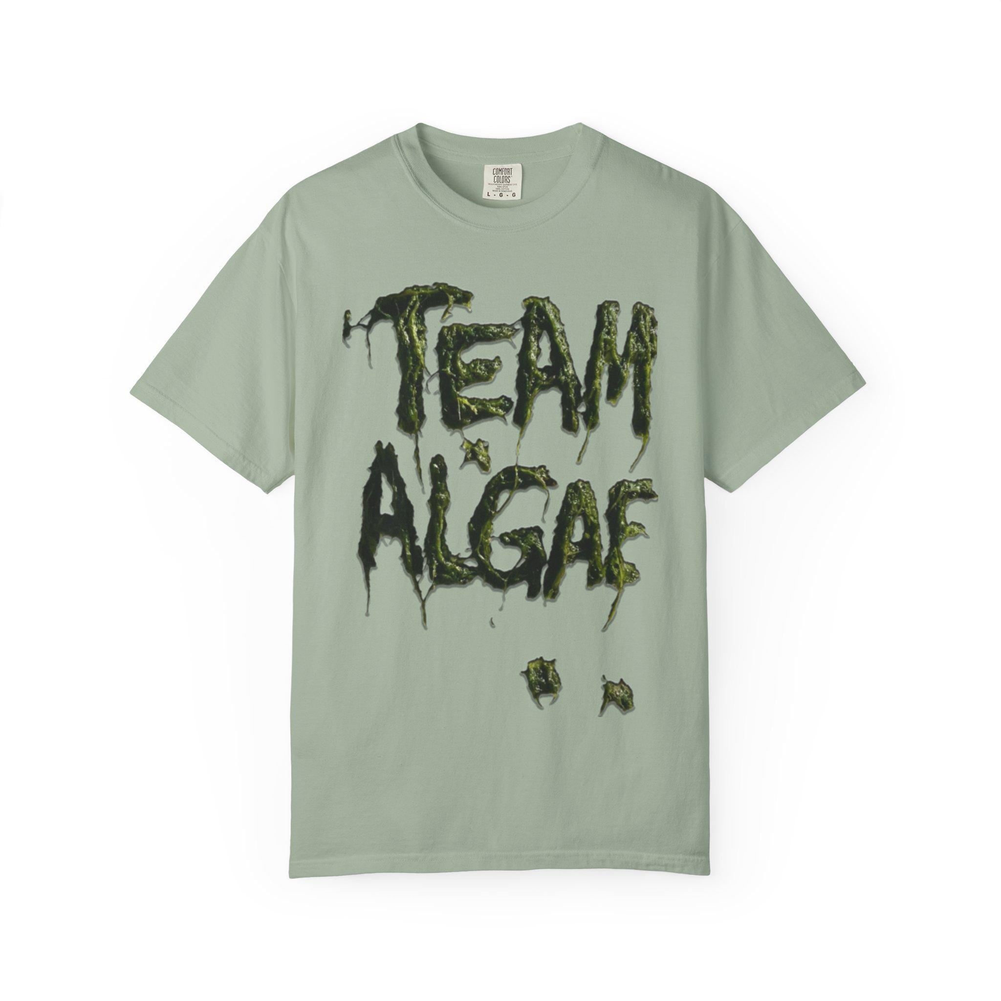 Team Algae T-shirt | Algae Drip Graphic Tee, Nature Inspired