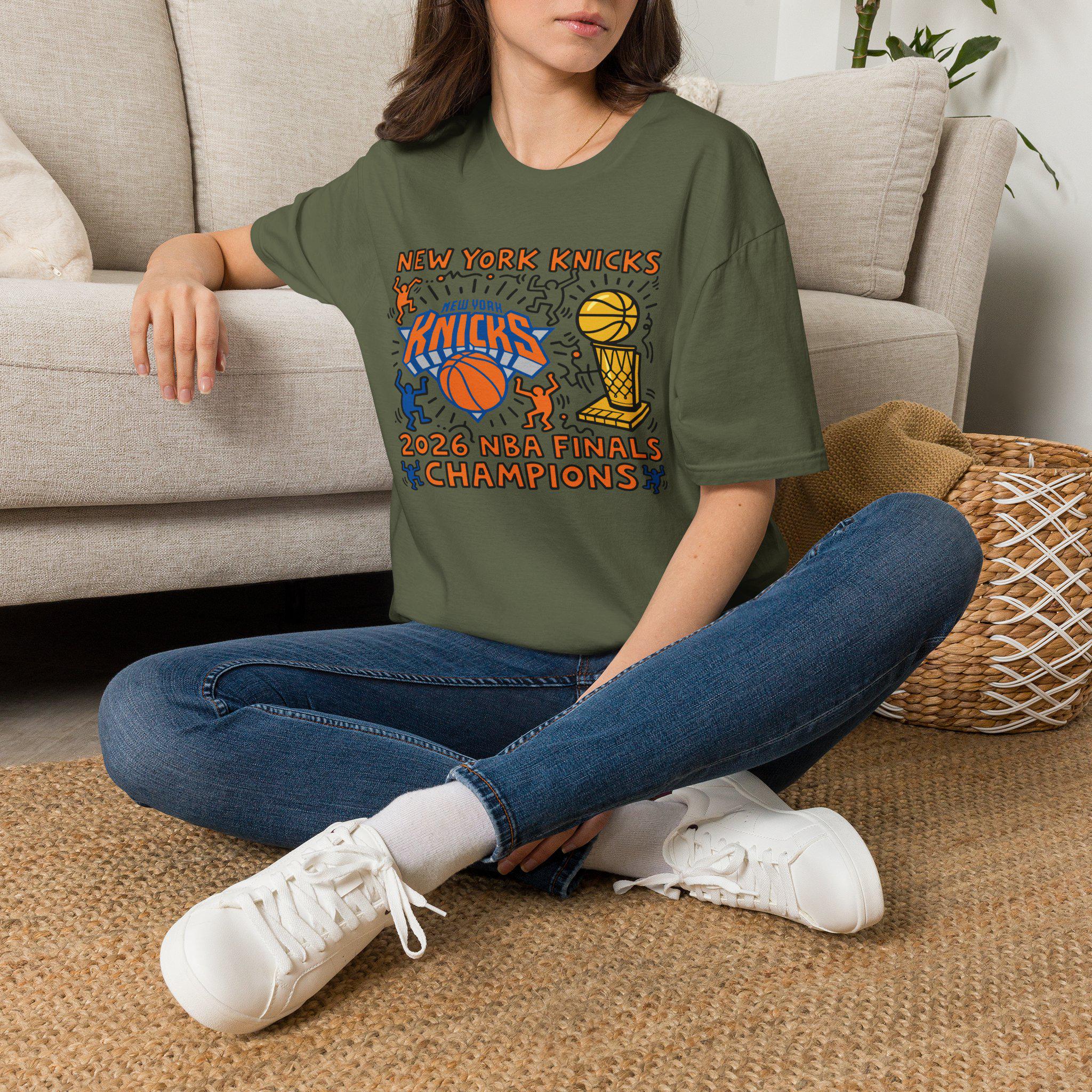 New York Knicks NBA Finals Champions T-Shirt | Basketball Team Tee