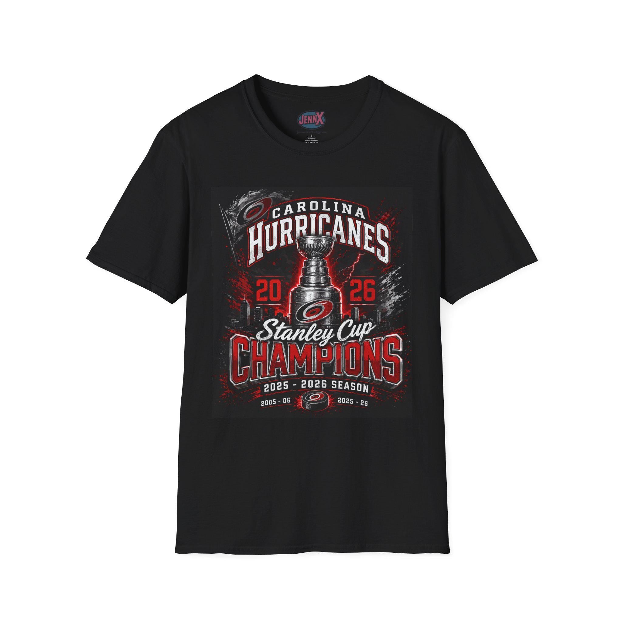 Carolina Hurricanes 2026 Stanley Cup Champions T-Shirt | Hockey Fan Tee