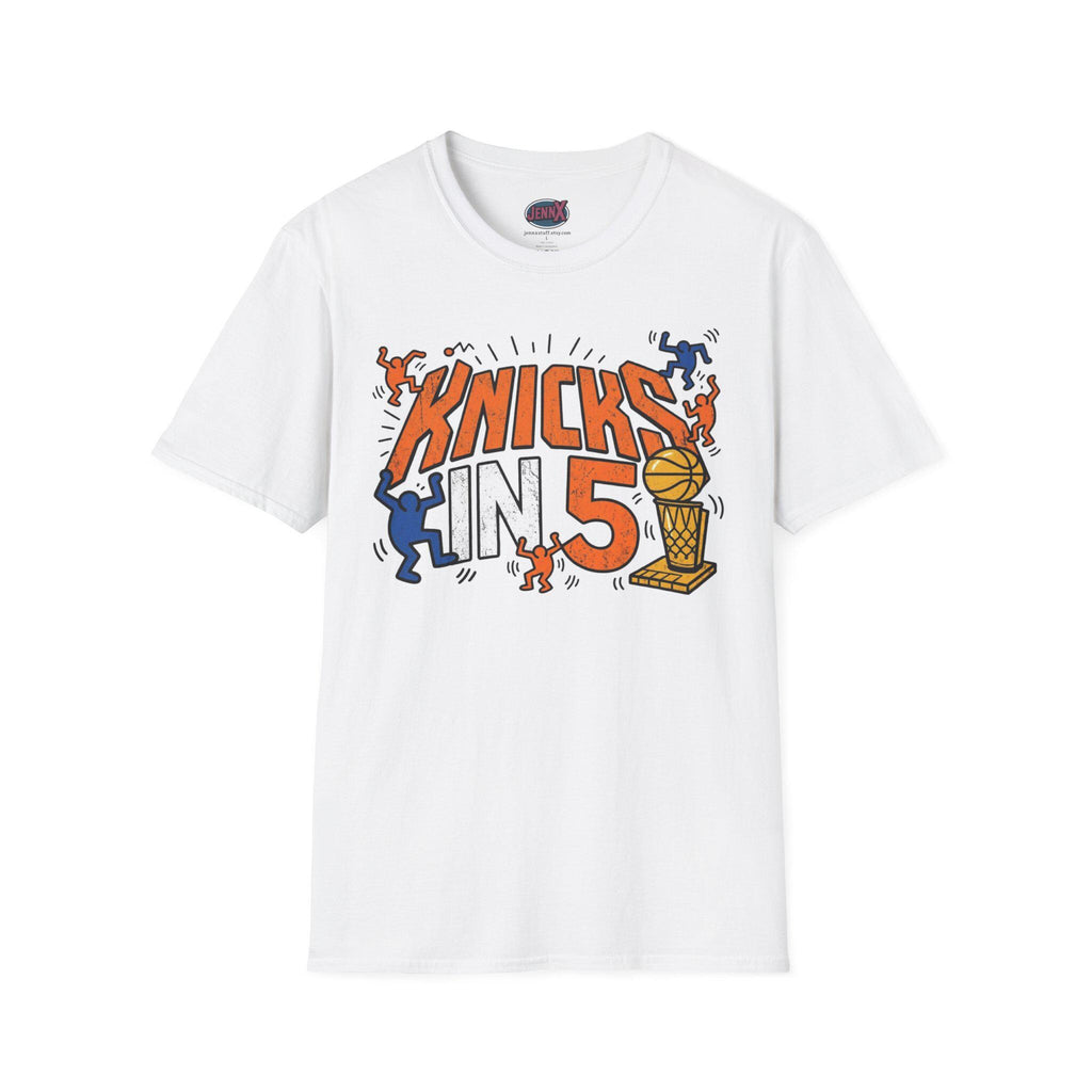 Knicks in 5 T-Shirt | New York Basketball Champions Tee